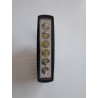 BARRA LUZ LED 4X4 FOCO LARGO ALCANCE 18W 15 CM