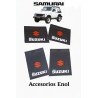 Faldillas guardabarros para suzuki samurai. Ref: SS1186