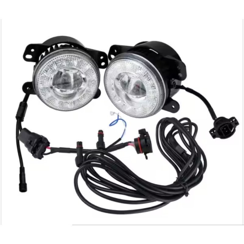 Faros led niebla homologados a para Jeep Wrangler JK. Ref: JWIL2886