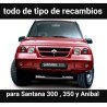 Comprar todo tipo de recambios y repuestos para Santana 300 y 350