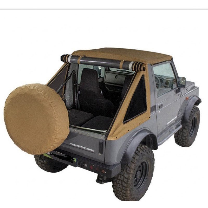 CAPOTA DIAGONAL LONA SUZUKI SAMURAI beige. Ref:  SSC1796A