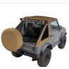 CAPOTA DIAGONAL LONA SUZUKI SAMURAI beige. Ref:  SSC1796A