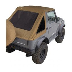 CAPOTA DIAGONAL LONA SUZUKI SAMURAI beige. Ref:  SSC1796A
