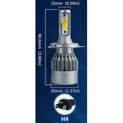 Bombillas LED H4 para...